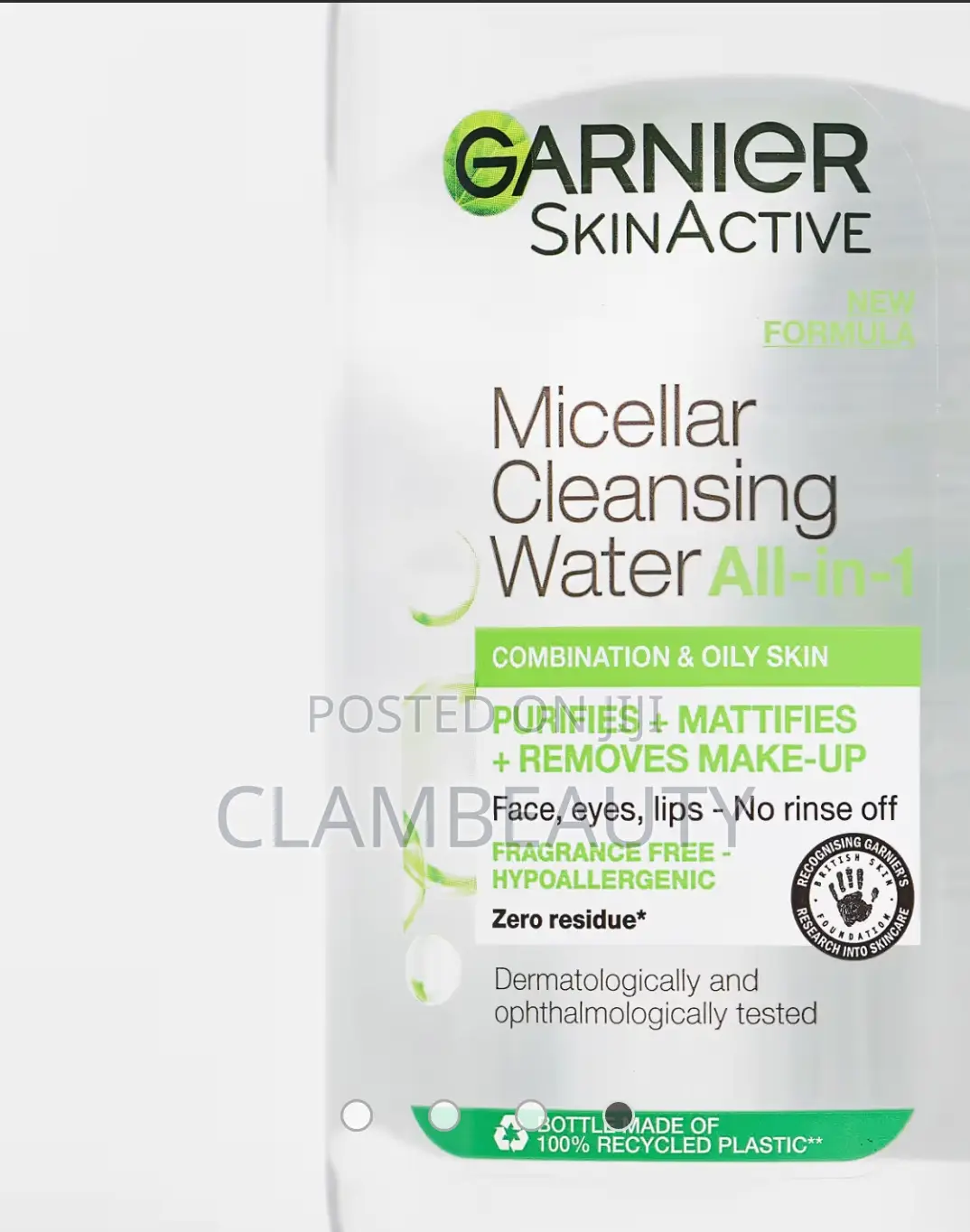 Garnier Skinactive Micellar Cleansing Water for Combination and Oily S