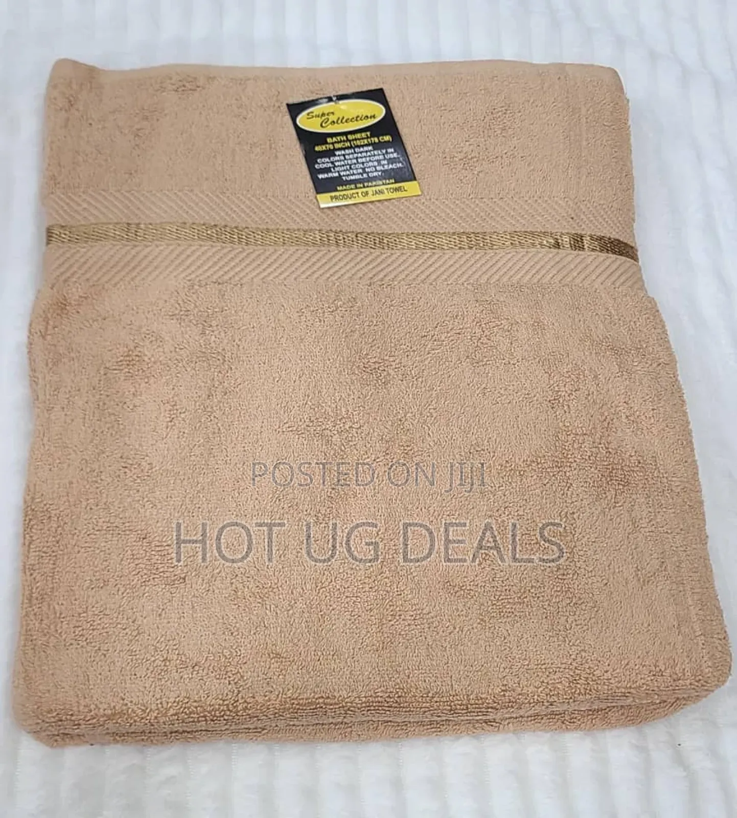 Cotton Bath Towel, Large Size 90x170cm- Multicolor