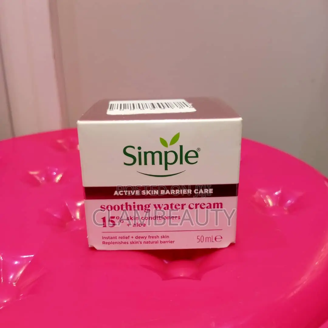 Simple Active Skin Barrier Care Soothing Water Cream
