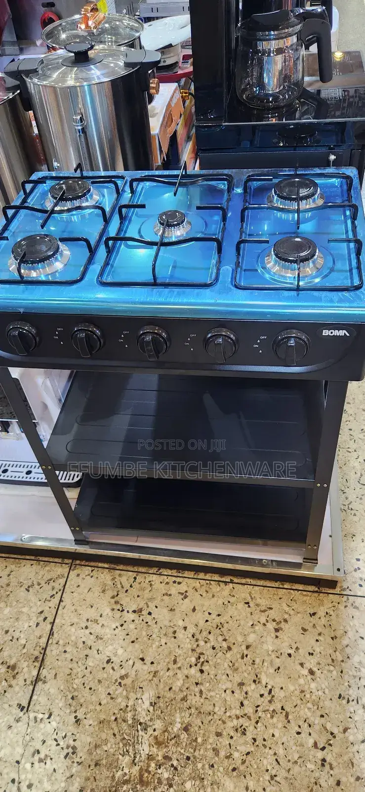 Gas Stove 5 Burners or Gas Cooker