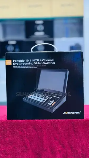 Avmatrix Portable 10.1" 4 Ch Live Streaming Video Switcher