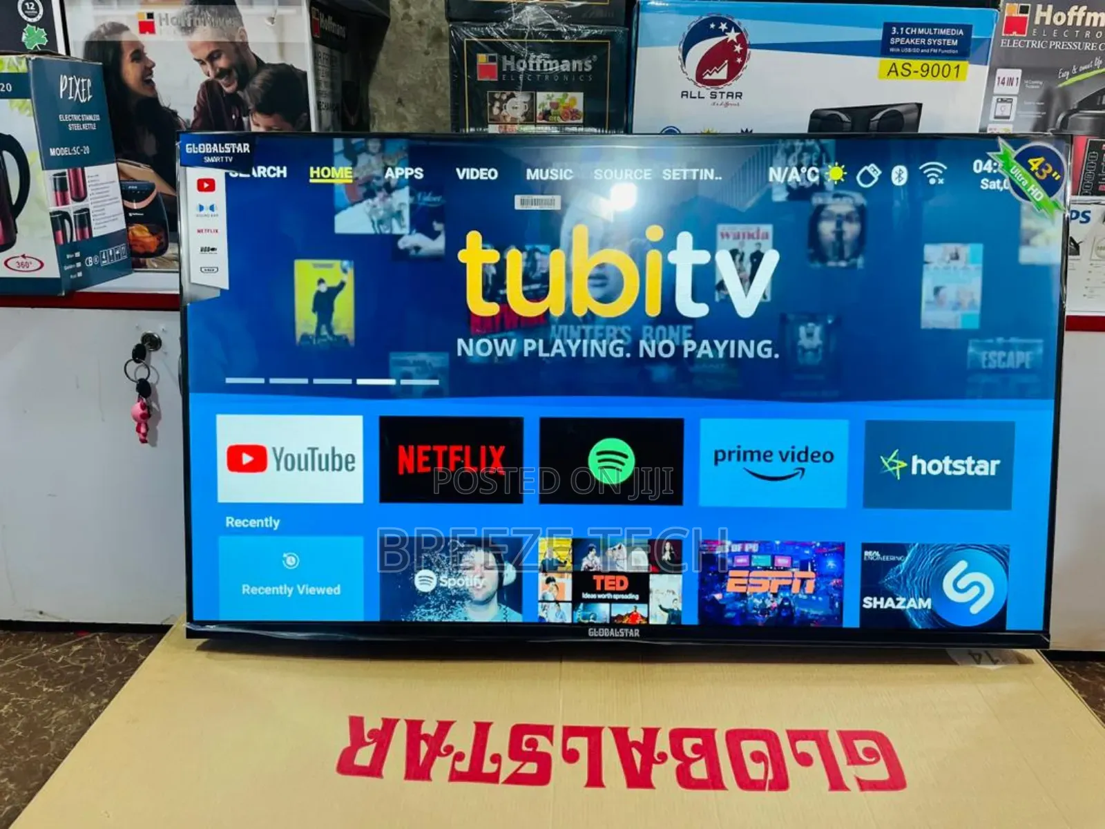 Boxed Globalstar 43"Smart