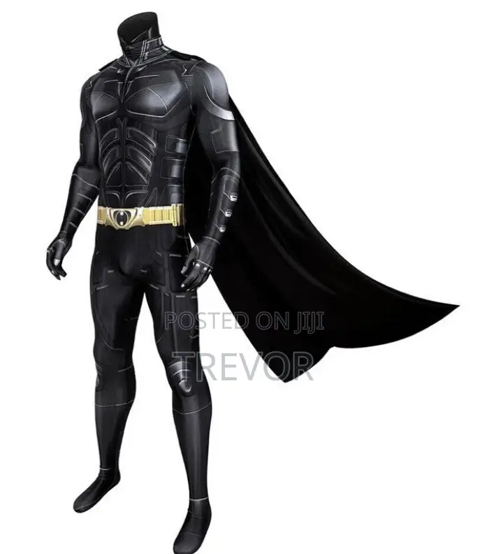 Batman Cosplay Jump Suit Costume