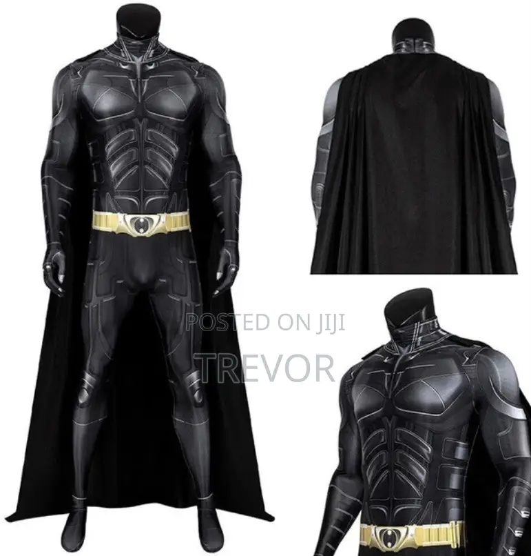 Batman Cosplay Jump Suit Costume