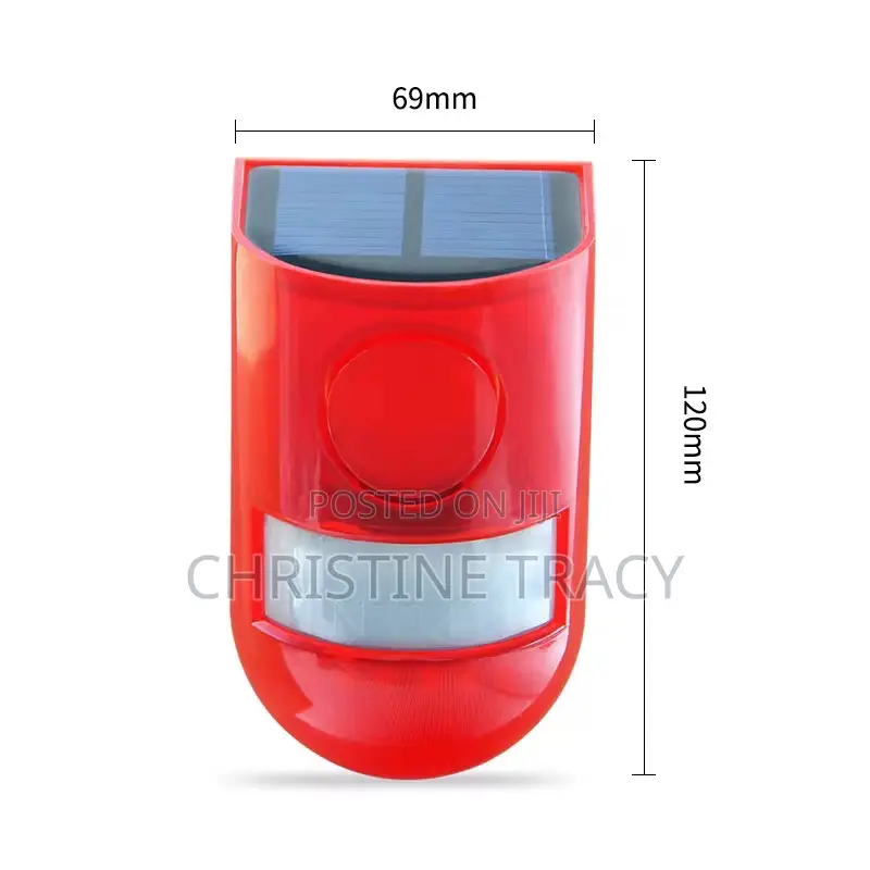 Solar Alarm Lamp