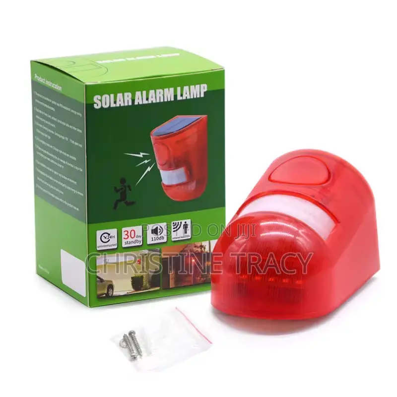 Solar Alarm Lamp