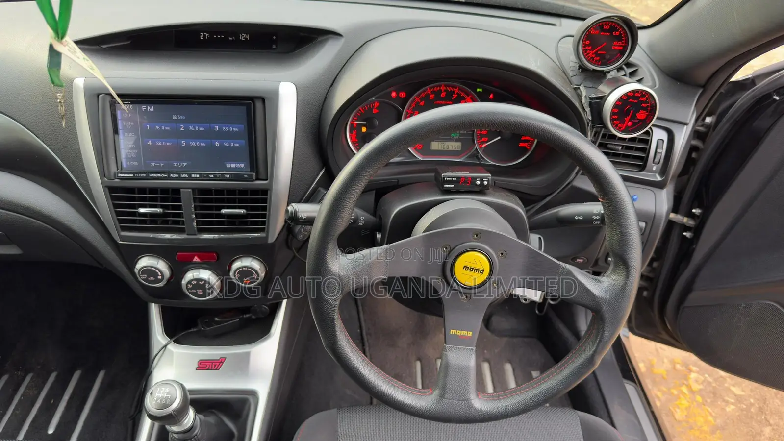Subaru Impreza WRX STI 2.0 AWD 2012 Black