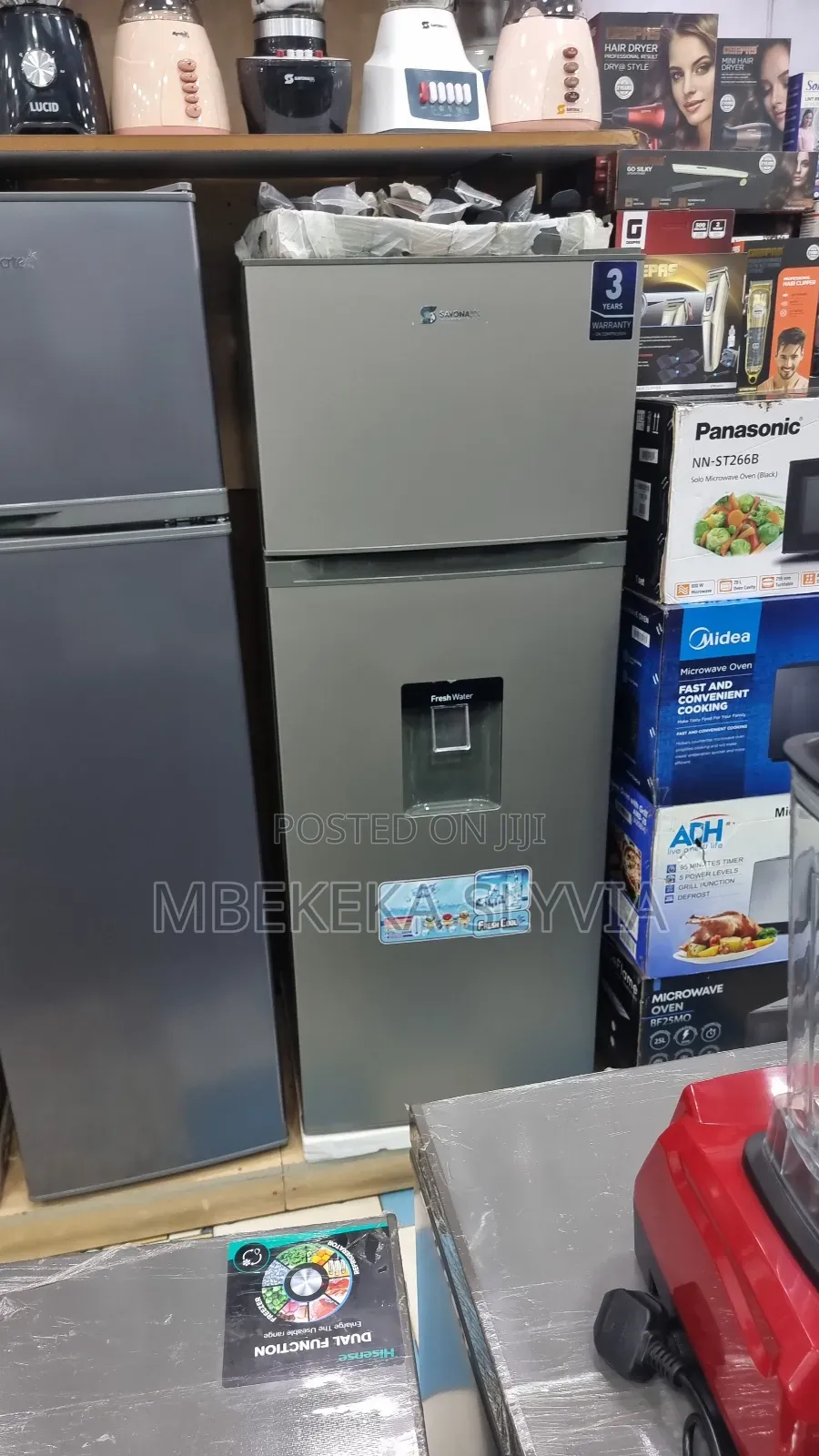 Sayona Fridge/270 Litres Sayona Refrigerator With Water Dispenser