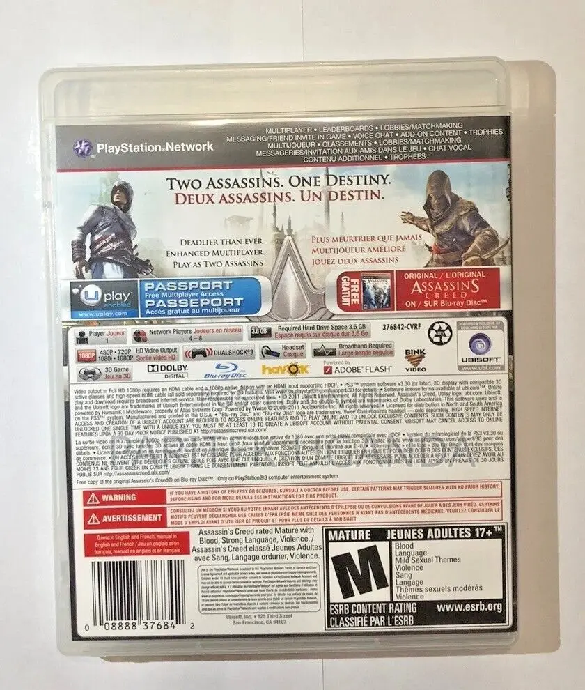 Assassins Creed Revelations Ps3