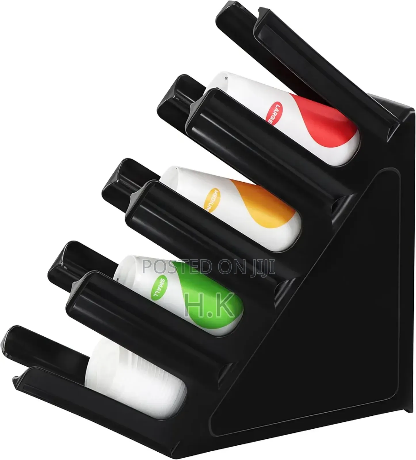 4 Compartment Stacked Commercial Cup Organizer
