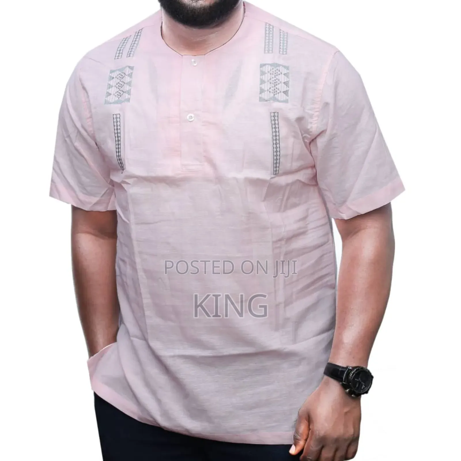 Fashion Fuz Linen African Wear Shirt