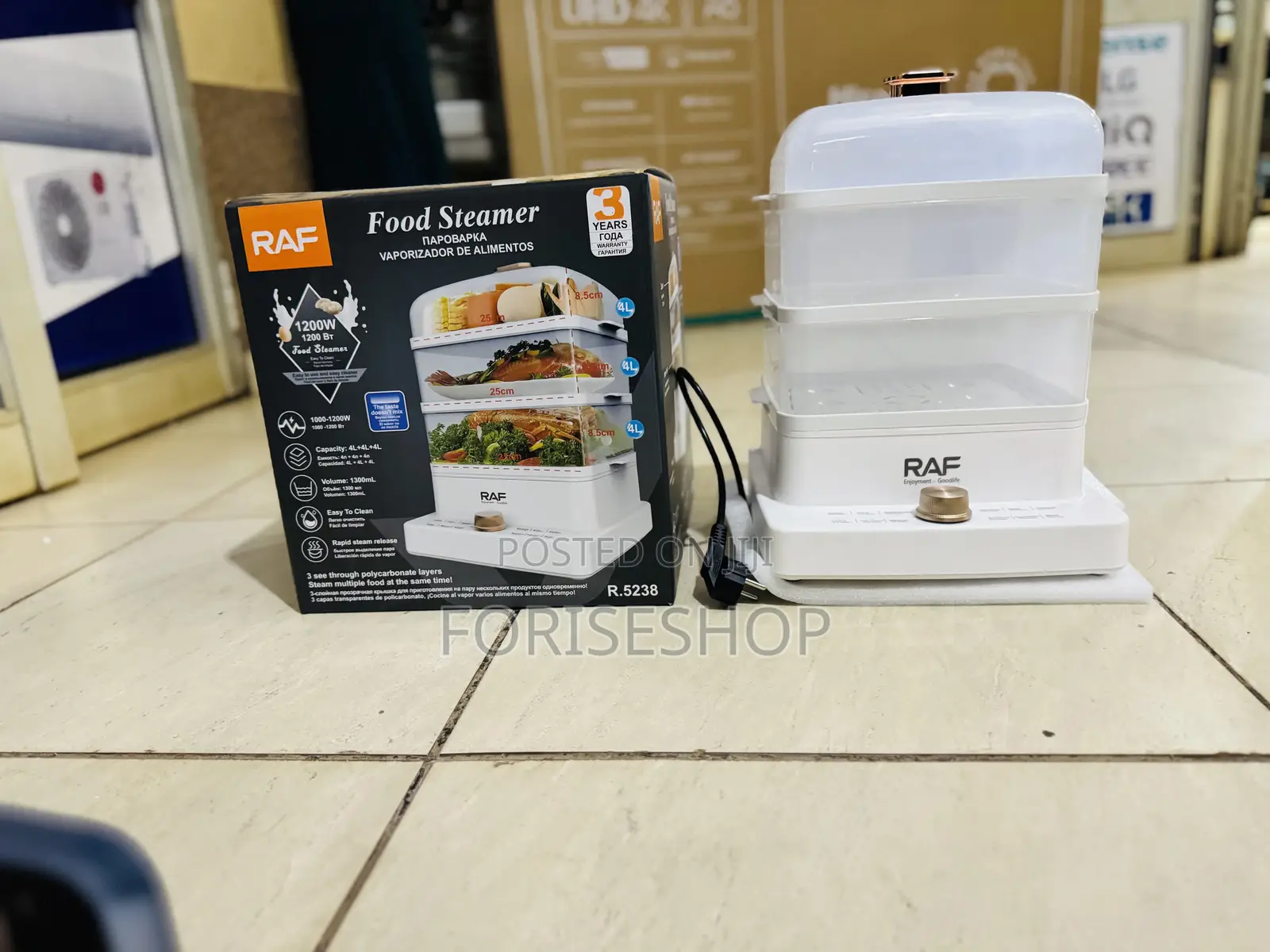 Raf Food Steamers 12l