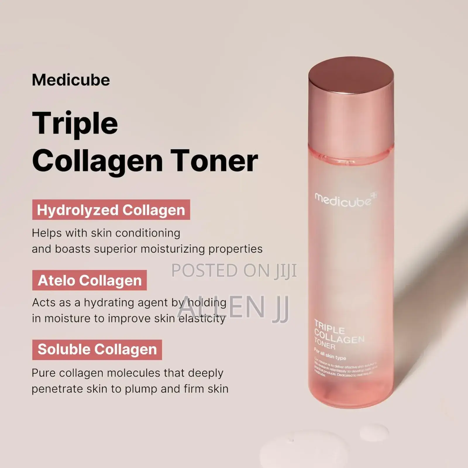 Medicube Triple Collagen Toner.