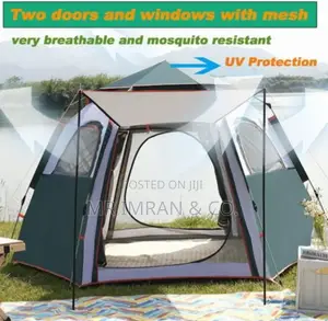 Large Camping Tents Hexagonal 6persons