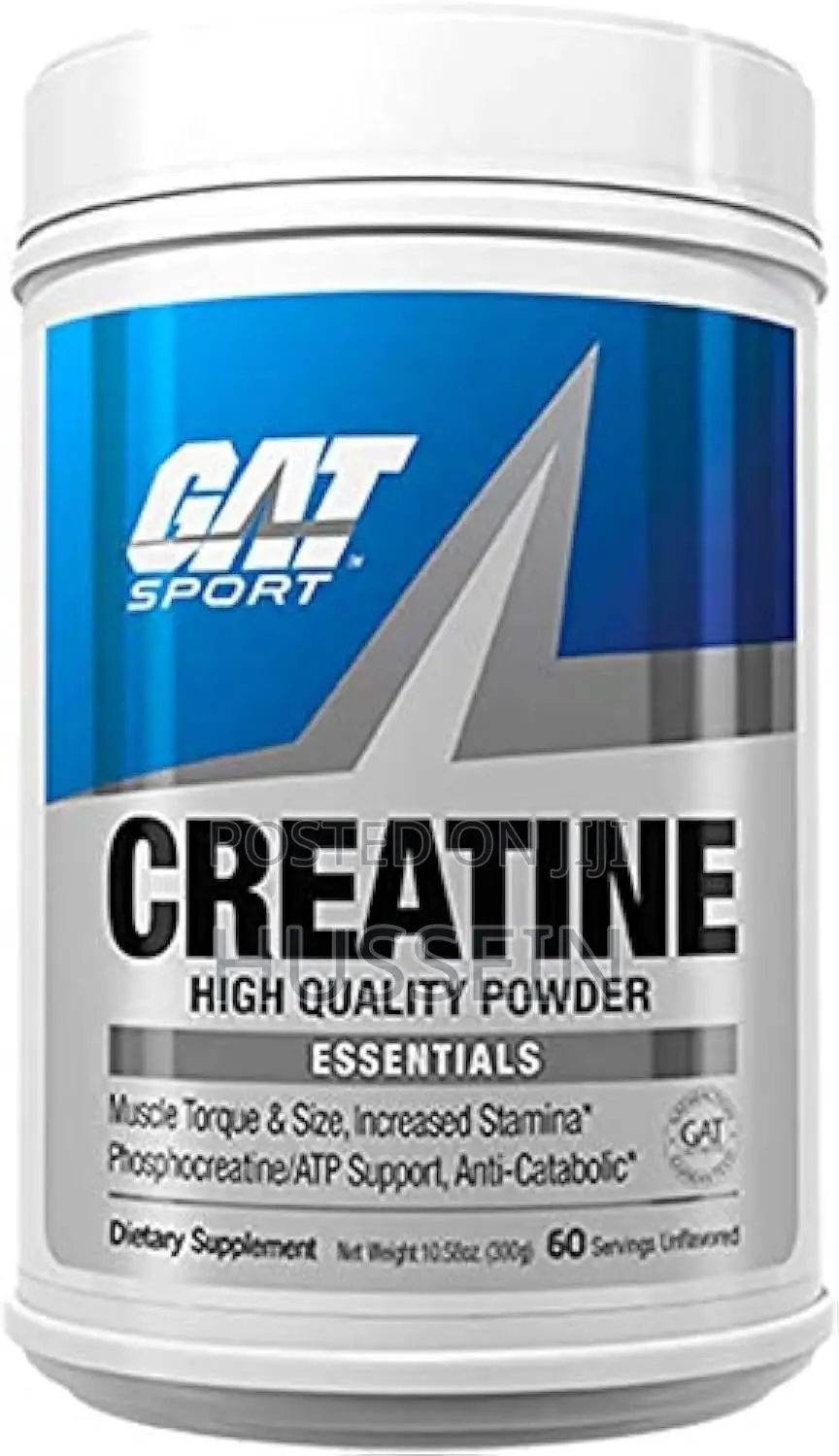Gat Sport Creatine Unflavored 10 58 Oz 300 G