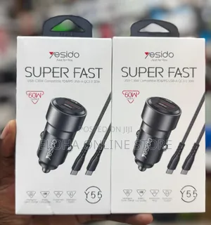 Yesido Super Fast Car Charger 60w