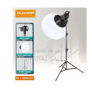 Plokama Full Kit Led Light,Soft Box