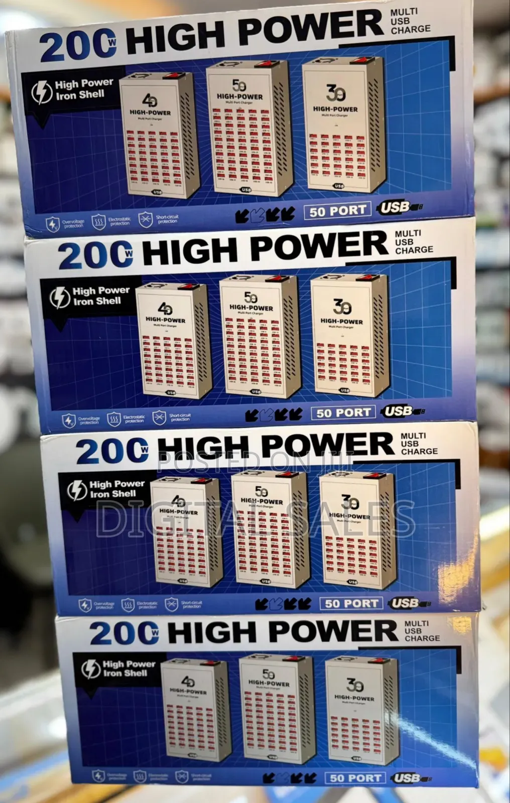 50 Port Multi Usb Charge
