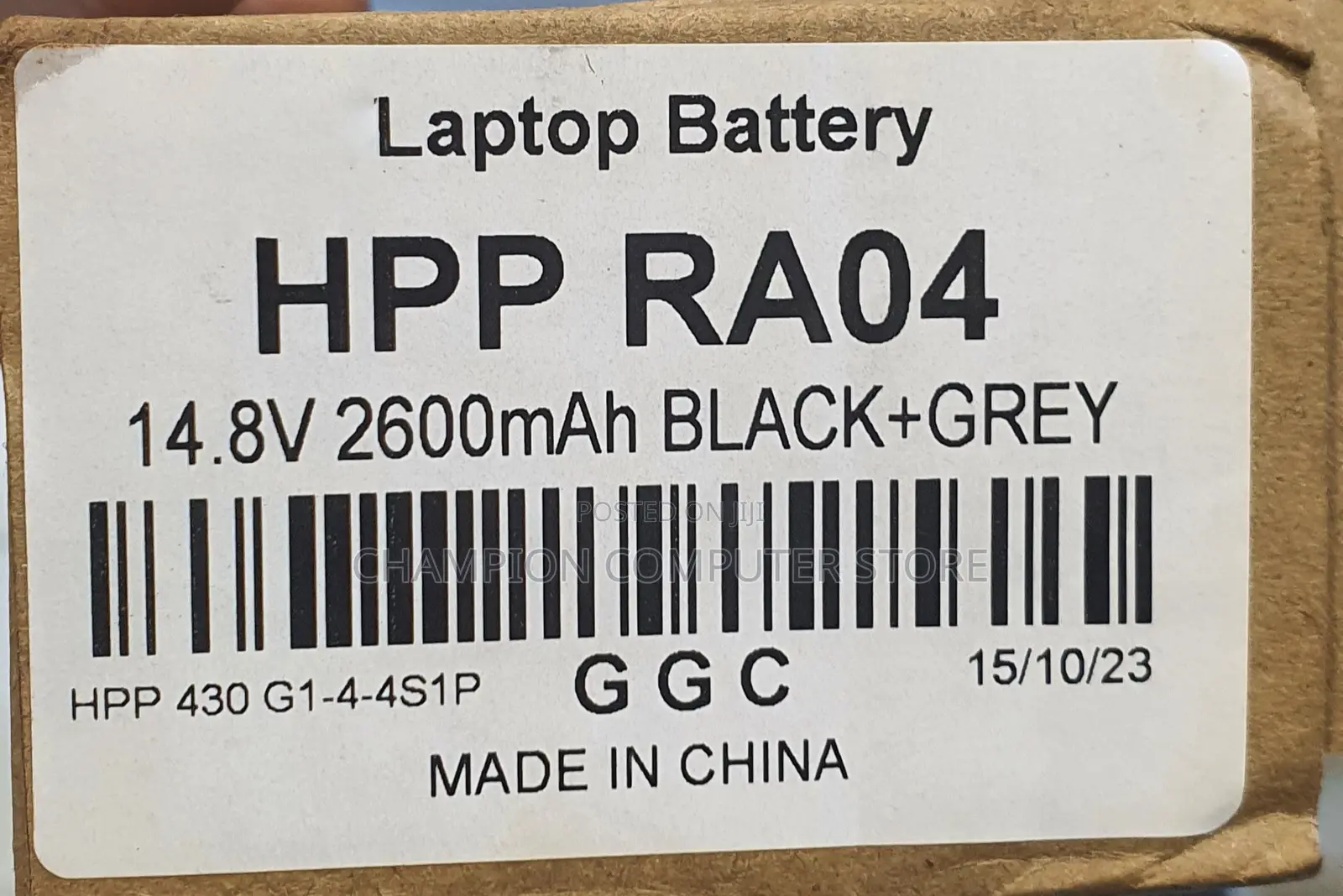 Hp Ra04 for Probook 430 G1 G2 H6l28aa H6l28et HSTNN-Ib4l 745662/7084