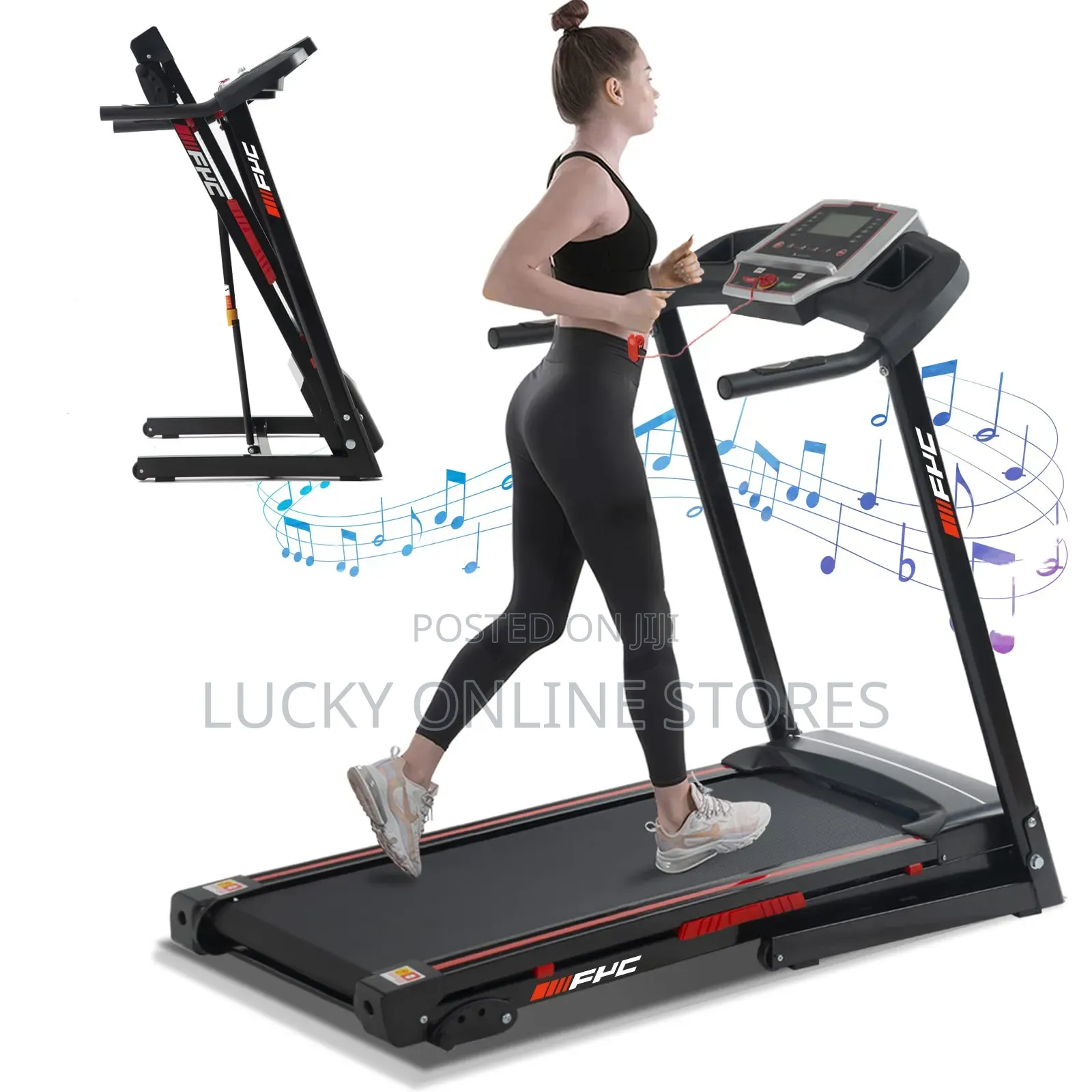 Folding Treadmill for Home With Incline