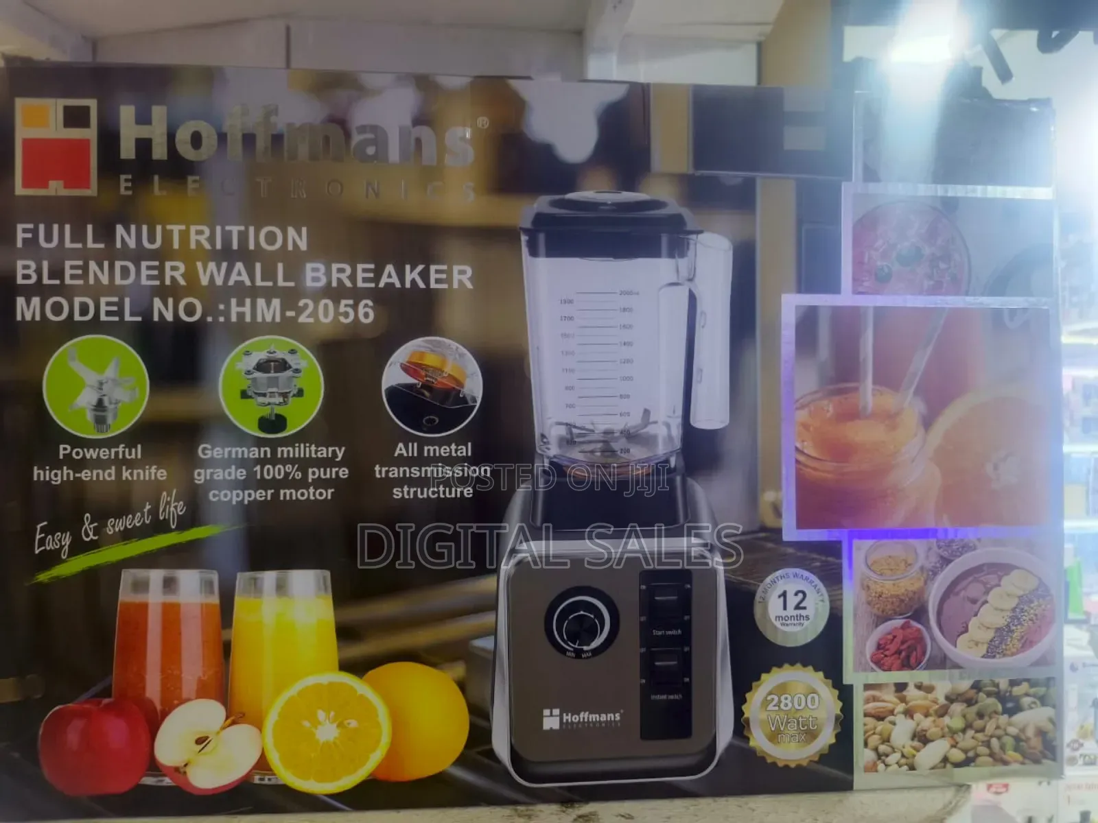 The Mighty Heavy Duty Hoffman Blender Wall Breaker