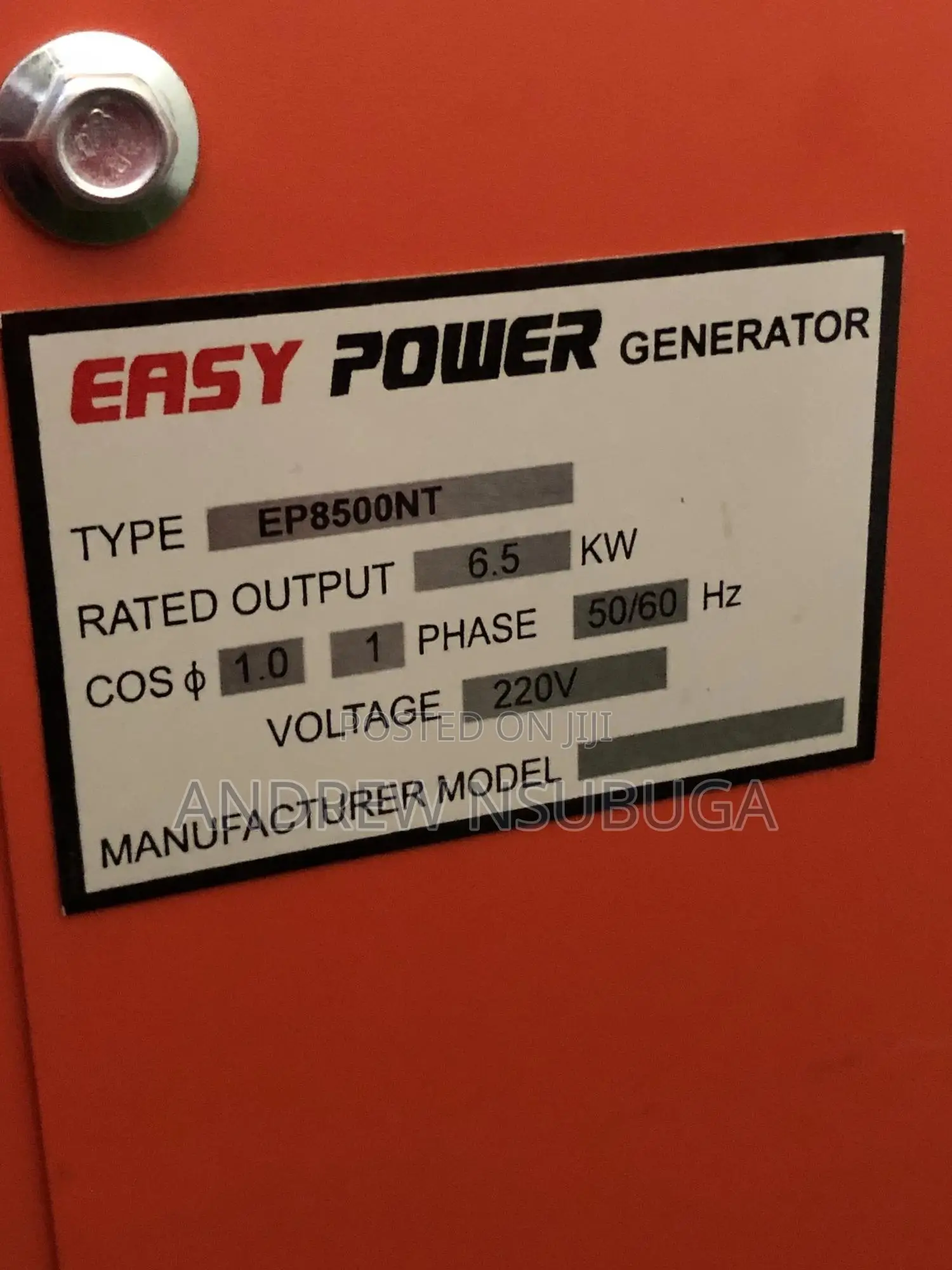 Silent Generator Diesel