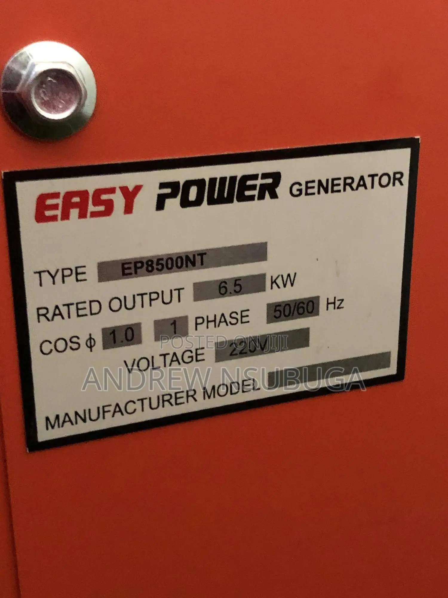 Silent Generator Diesel