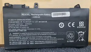 Hp Re03xl for Probook 430 440 445 450 455r G6 430 440 445 450 G7 Serie