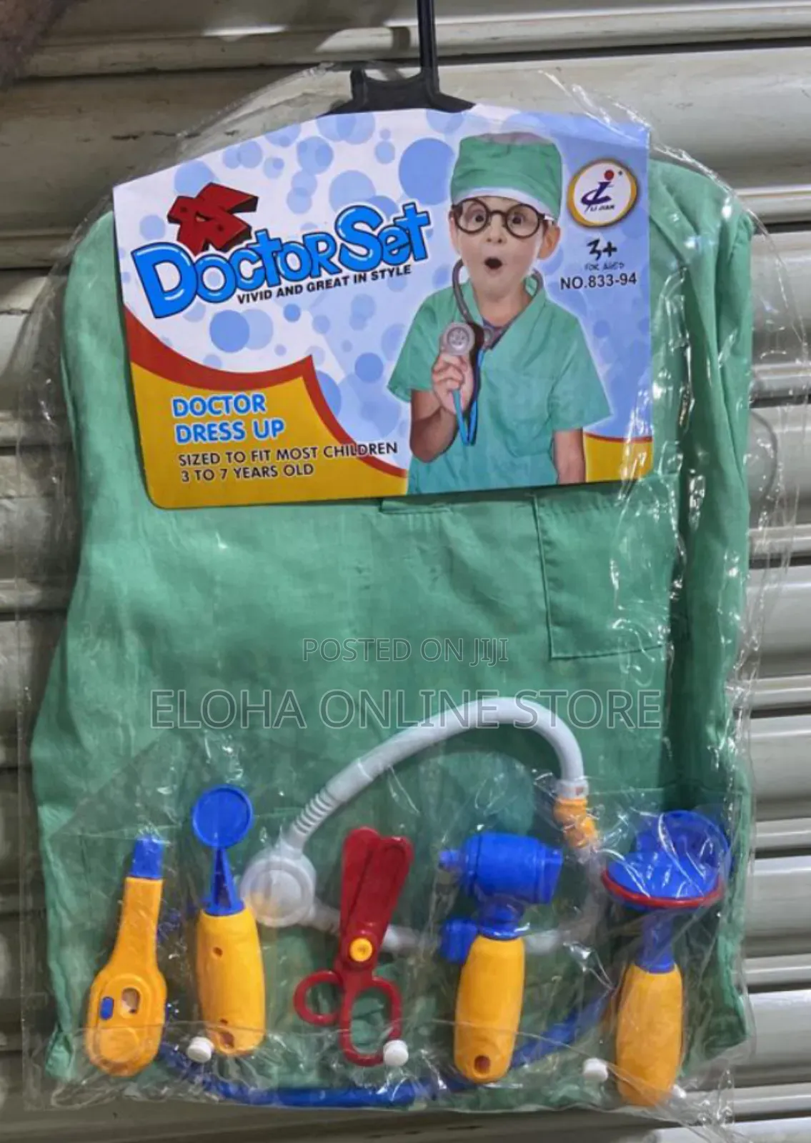 Children Nurse Doctors Dress Up Costume Set