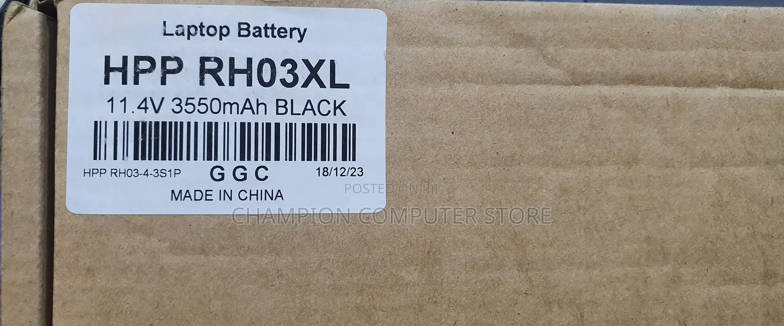 Hp Rh03xl for Probook 430 440 445 450 630 640 650 G8 Zhan 66 Pro 14 G4