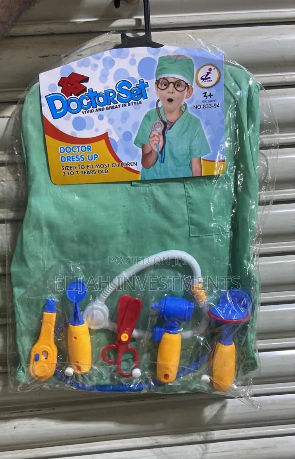 Children Nurse Doctors Dress Up Costume Set