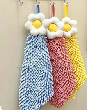 3pcs Chenille Hand Towel