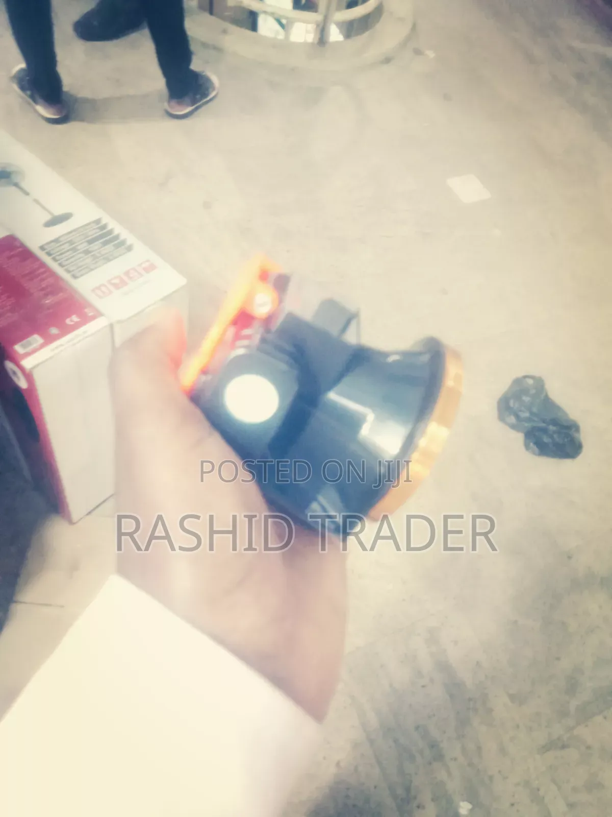 Solar Rechargeable Head Lamp