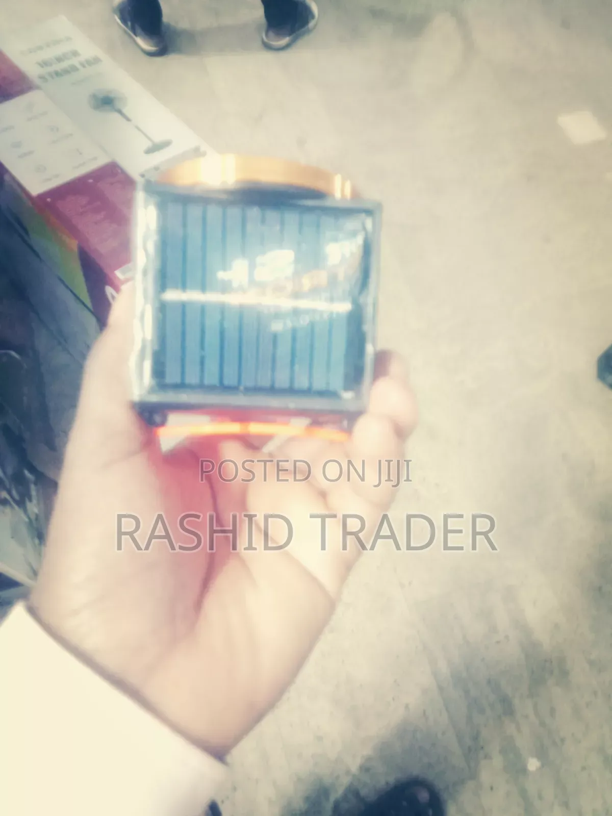 Solar Rechargeable Head Lamp
