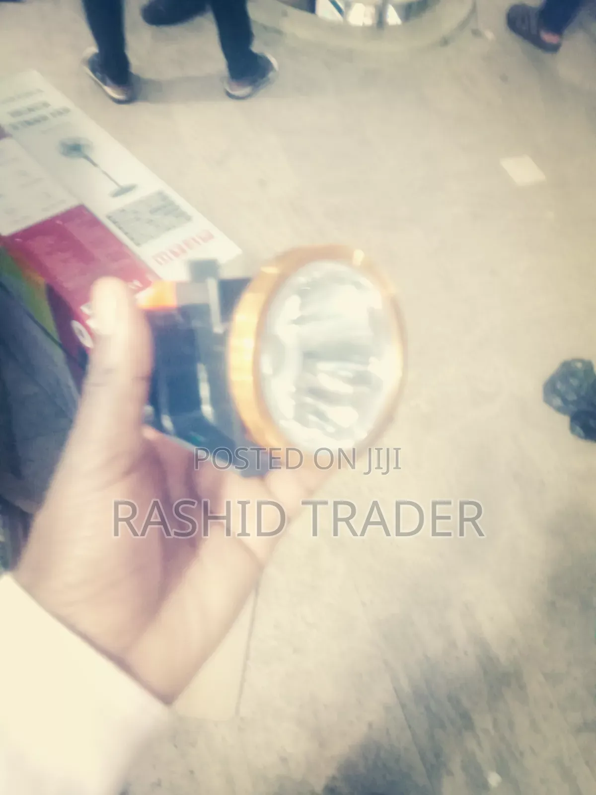 Solar Rechargeable Head Lamp