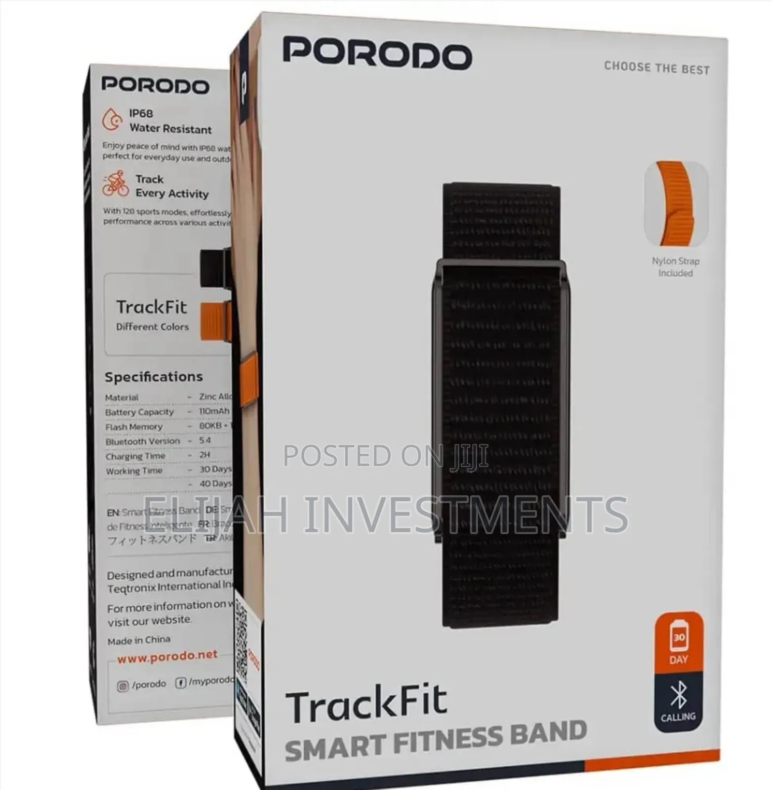 Porodo Trackfit Smart Fitness Band