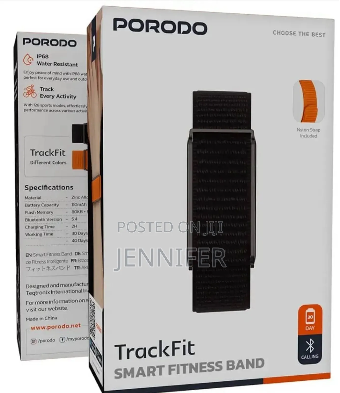 Porodo Trackfit Smart Fitness Band