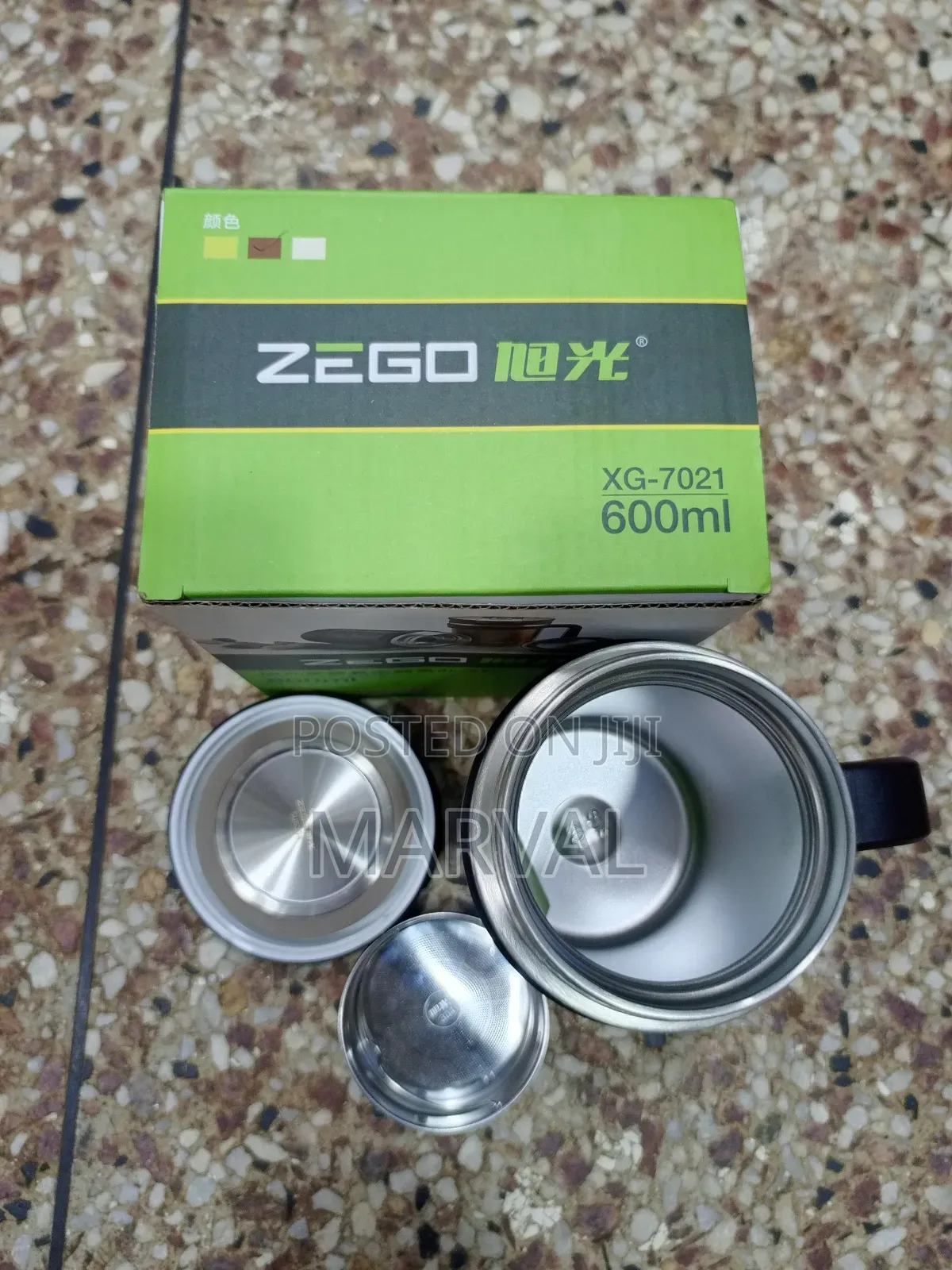 600mls Zego Vacuum Office Mug