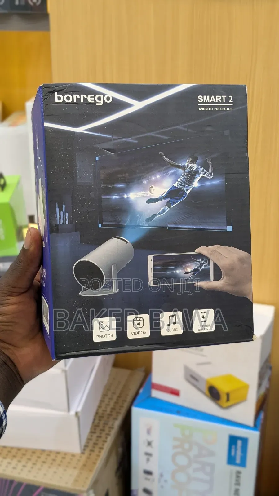 Borrego Smart 2 Android Projector.