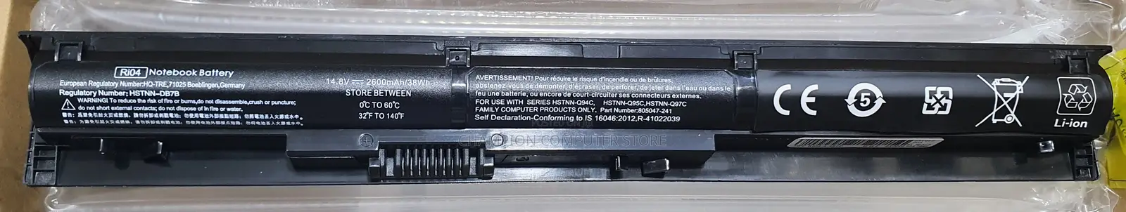 Hp Ri04 Ri06xl for Probook 450 455 470 G3 Envy 15-Q001tx Laptop Series