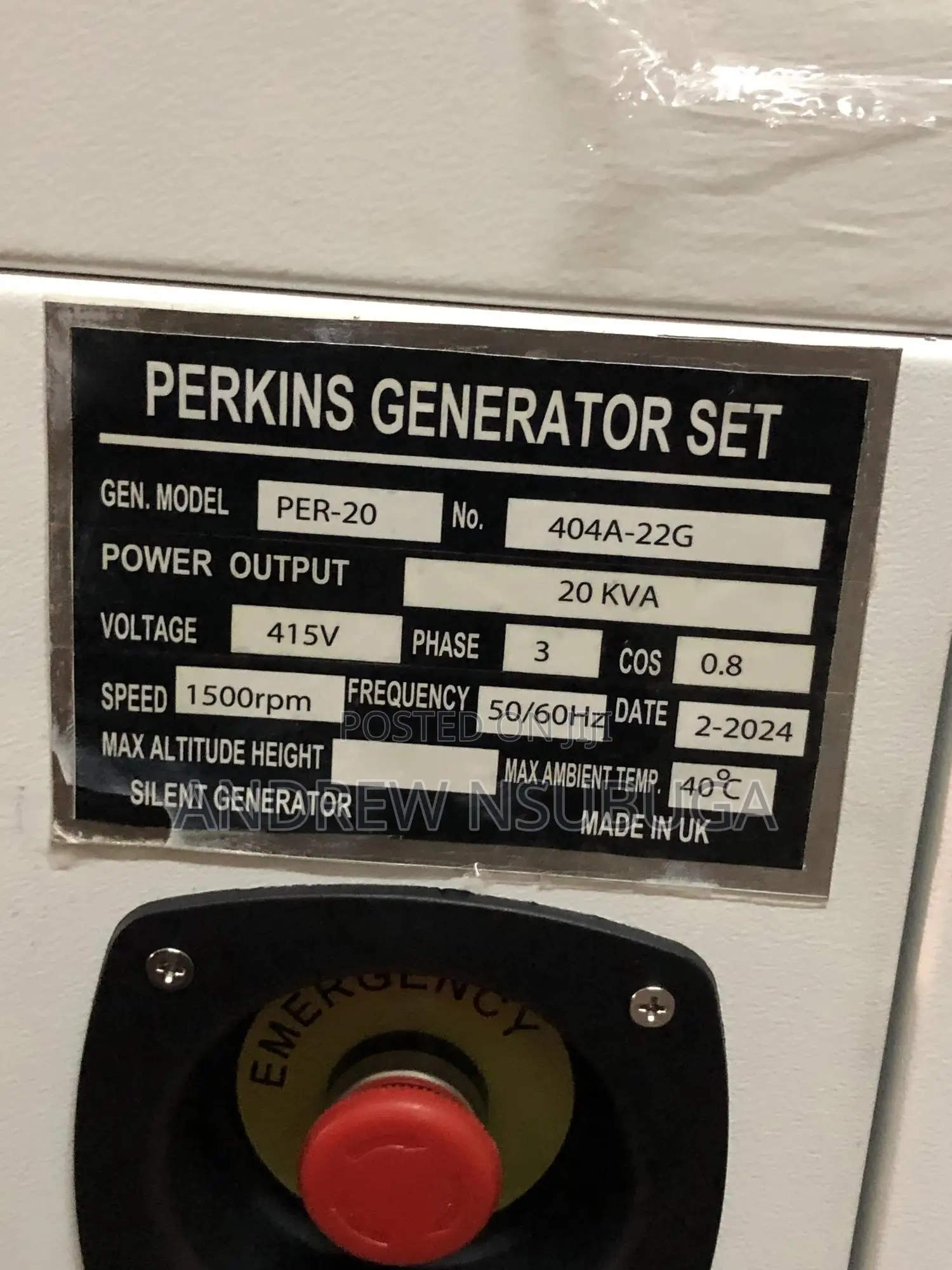 Diesel Silent Generator
