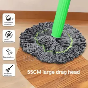 2 in 1 Dehydrated Mop, Self-Wringing Twist Mops