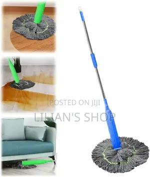 2 in 1 Dehydrated Mop, Self-Wringing Twist Mops
