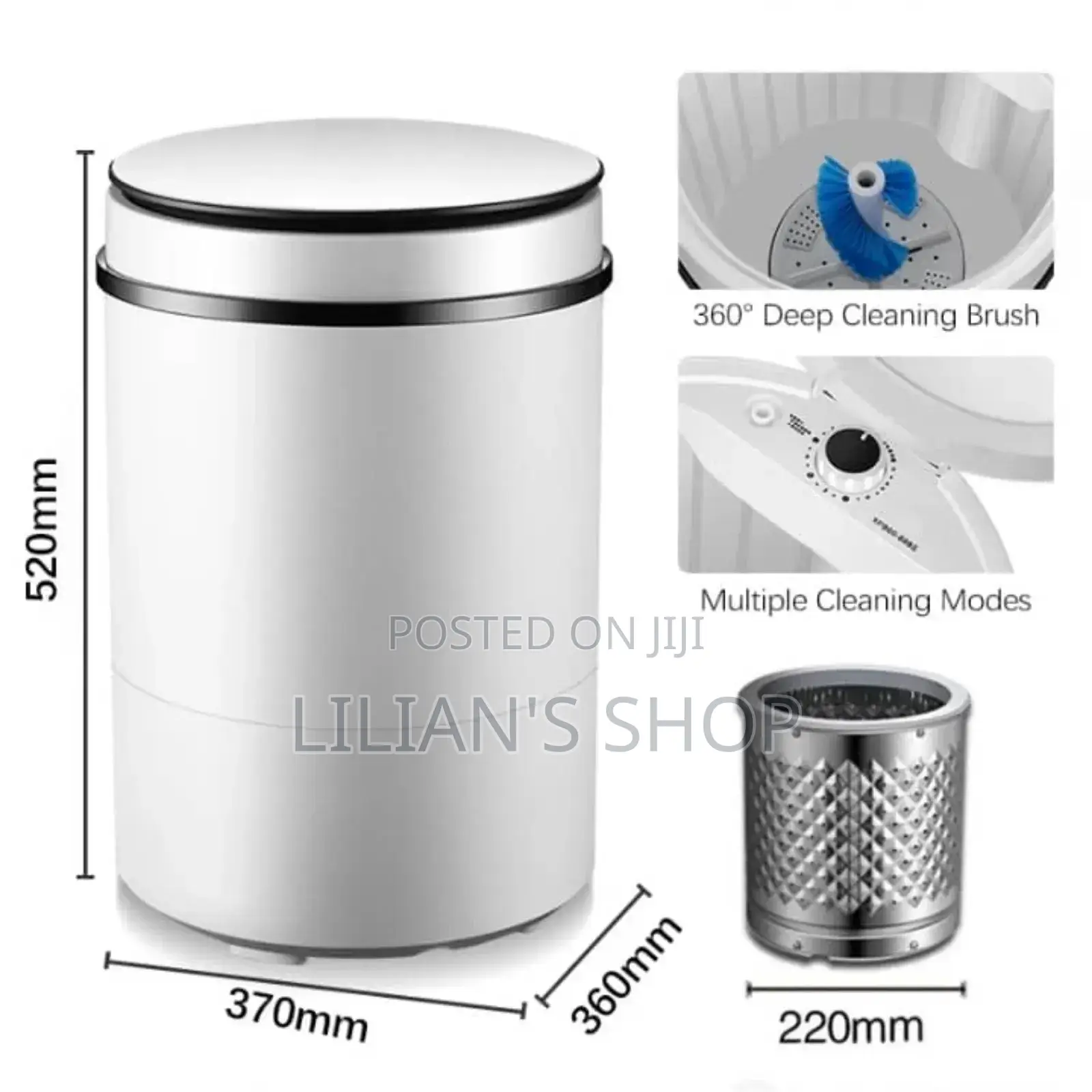 Boma 8kg Fully Automated Portable Washing Machine