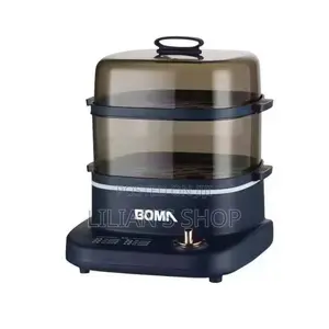 Boma 2 Level Square Electric Food Cooking Steamer Pot With Display