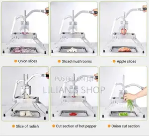 Commercial Vertical Heavy-Duty Hotel Vegetables Cutter Slicer