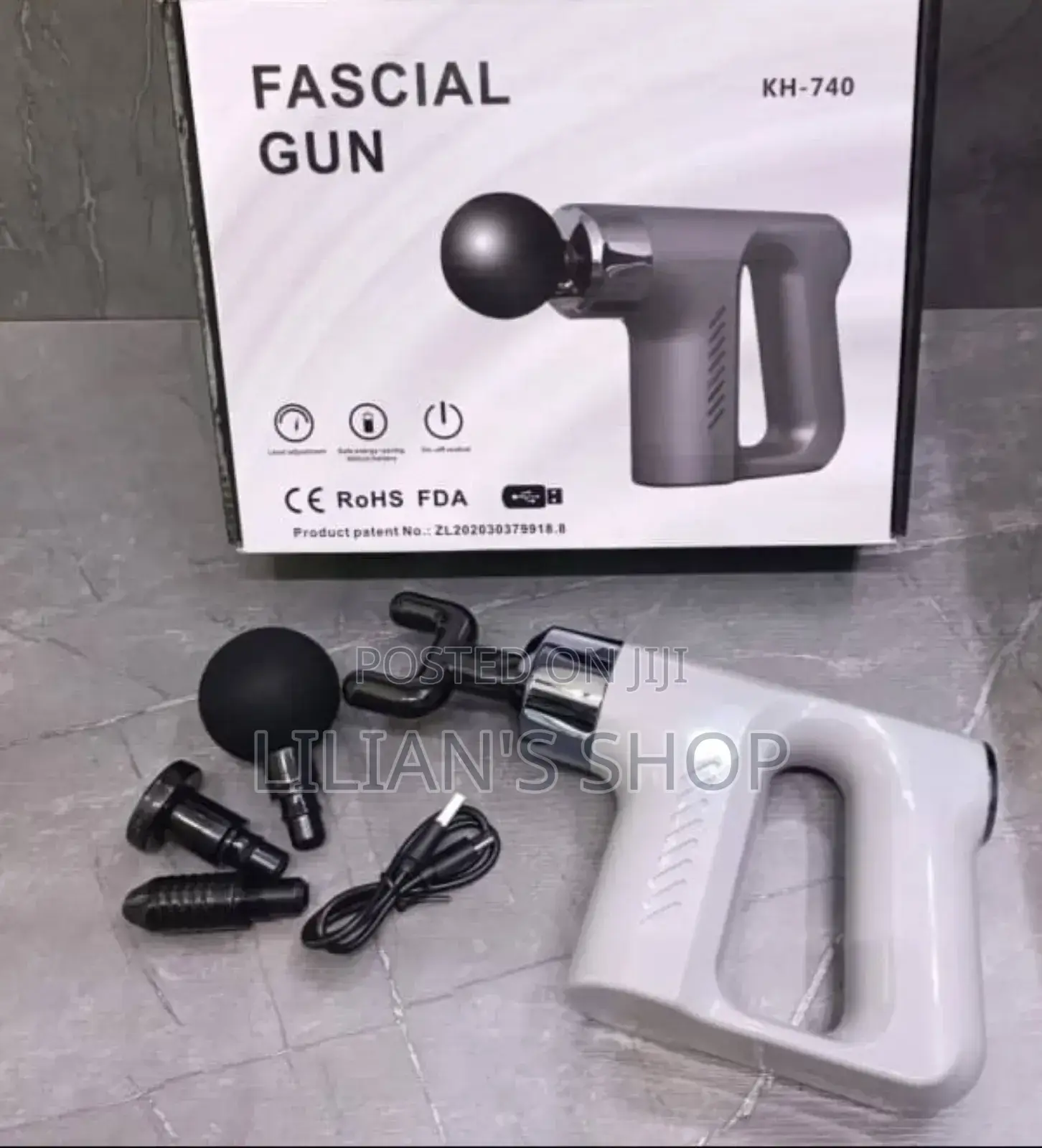 Kh-740 Medical Muscle and Veins Massage Gun