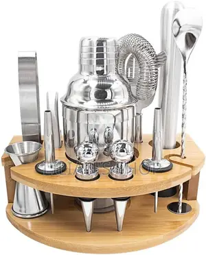 Stock Harbor 12 Piece Mixology Bartender Kit With Stand
