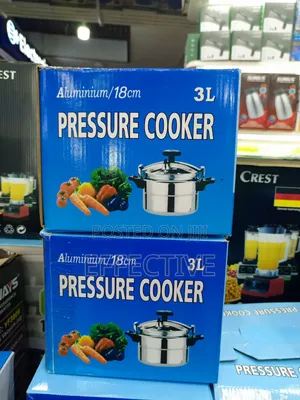 Aluminium Pressure Cooker With a Capacity of 3l and Diameter of 18 Cm