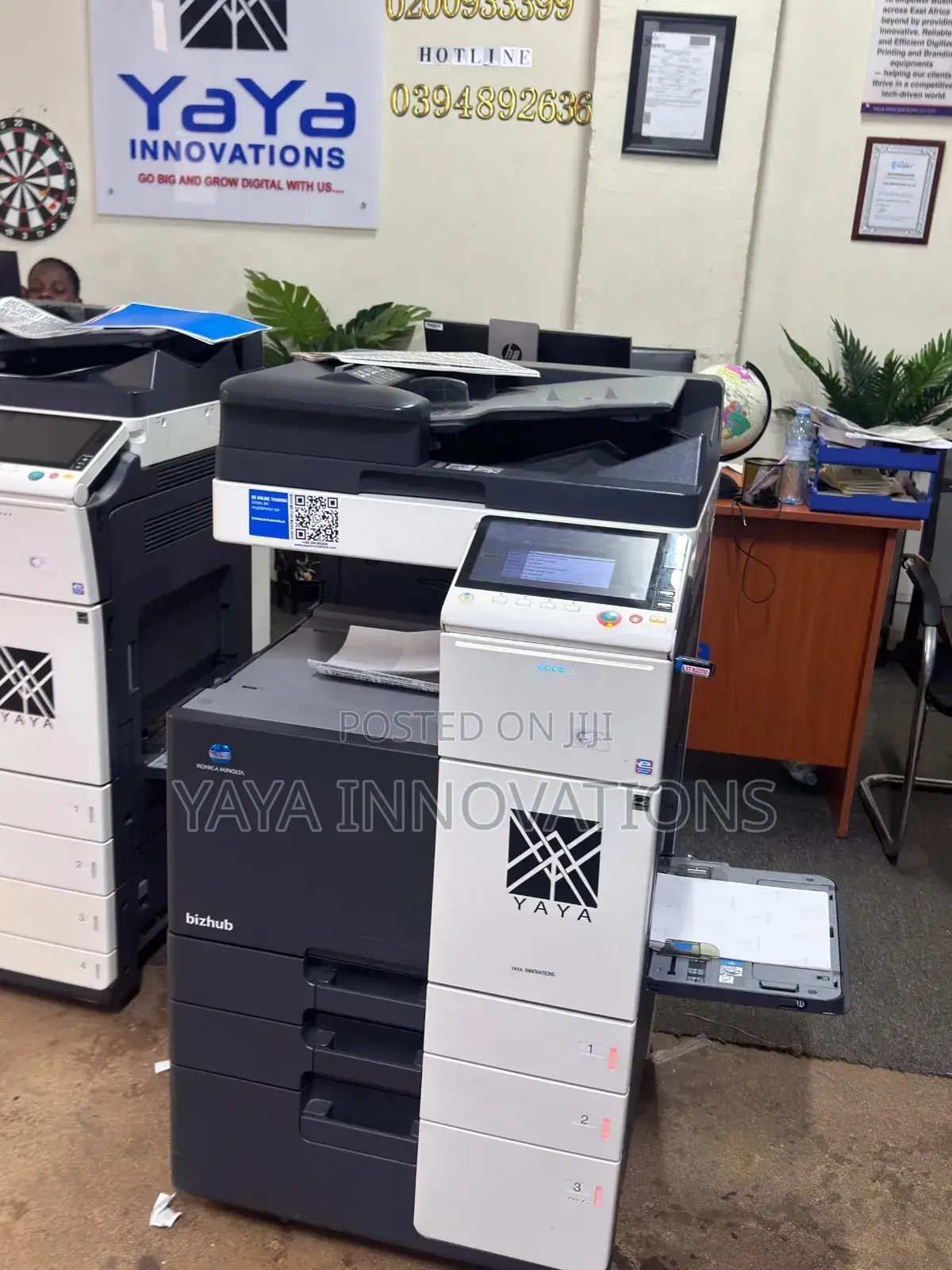 2x Konica Minolta Bizhub C308 Color Laser